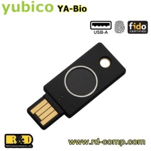 กุญแจความปลอดภัยพร้อมโมดูลอ่านลายนิ้วมือ พอร์ต USB-A รุ่น YubiKey Bio - FIDO Edition (YA-Bio)
